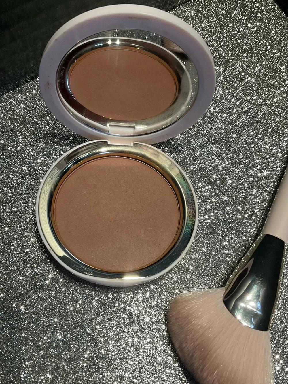 NEW✅Rare Beauty Soft Matte Powder Bronzer in WARMED UP + Brush
